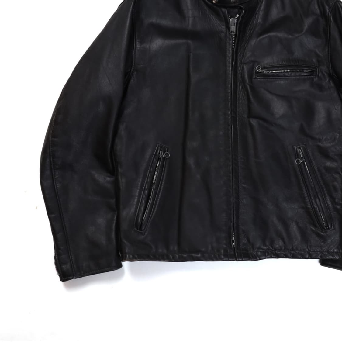 쇼트 Schott Leather Rider Jacket 상품이미지3