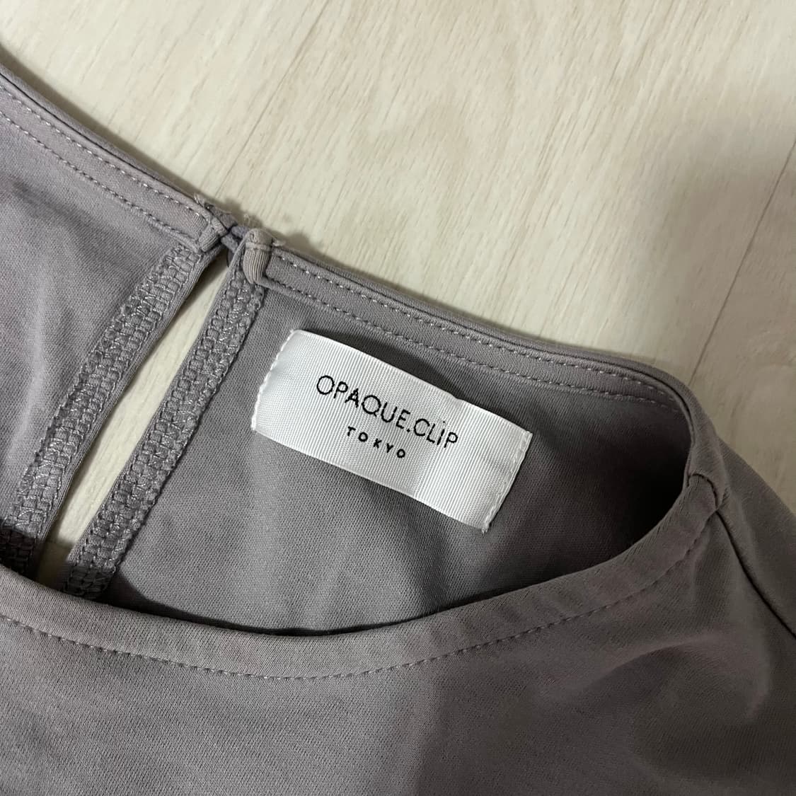 Opaque Clip TOKYO . 페플럼 블라우스 상품이미지5