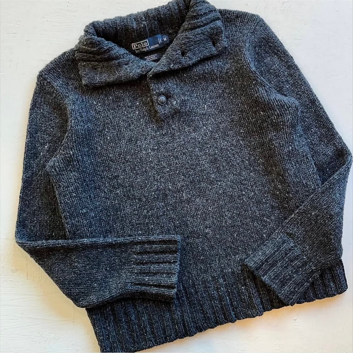 폴로랄프로렌 알파카 하프 스웨터 상품이미지4