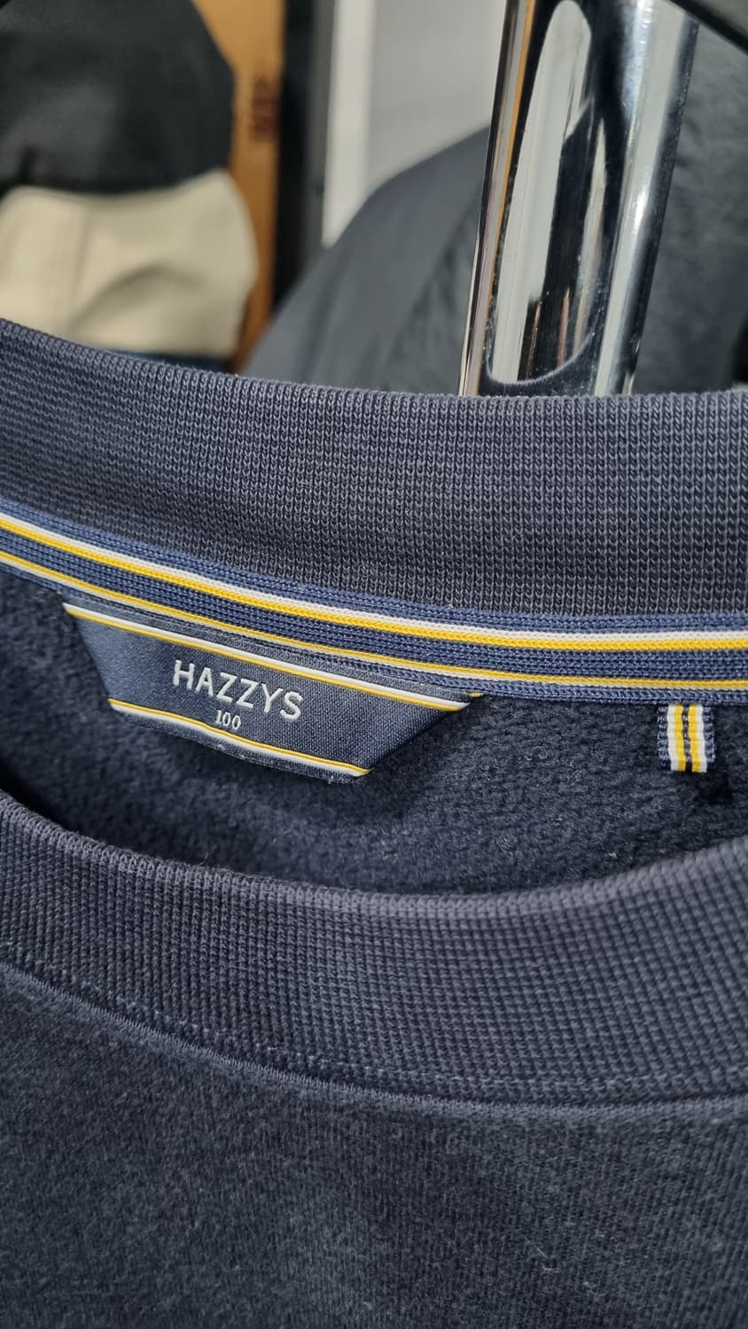 hazzys)) 헤지스 기모들은 스웻셔츠 표기100(가슴반품55) 상품이미지3