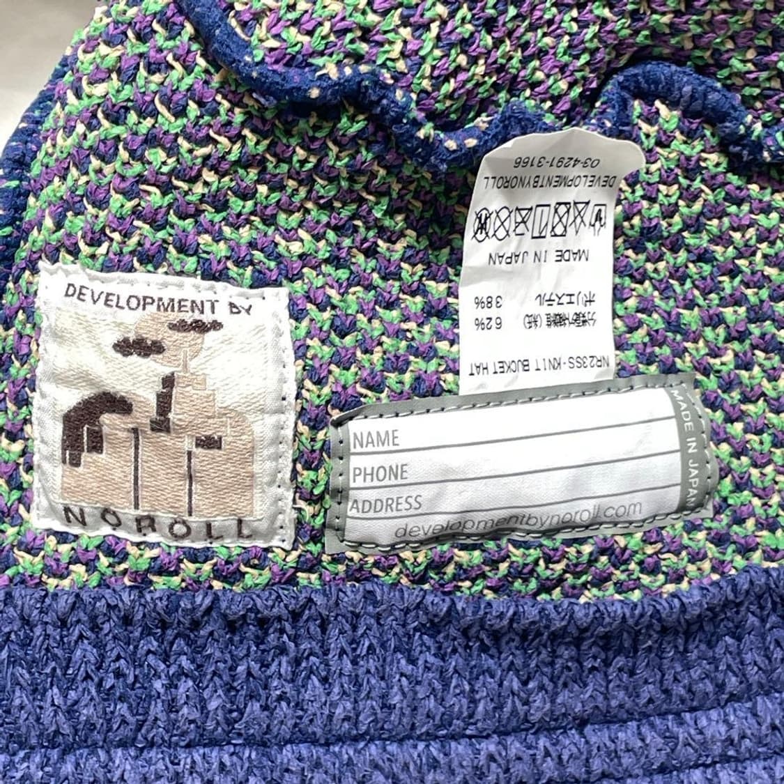 노롤 noroll 니트 버킷햇 [홍태준 착용] 상품이미지5