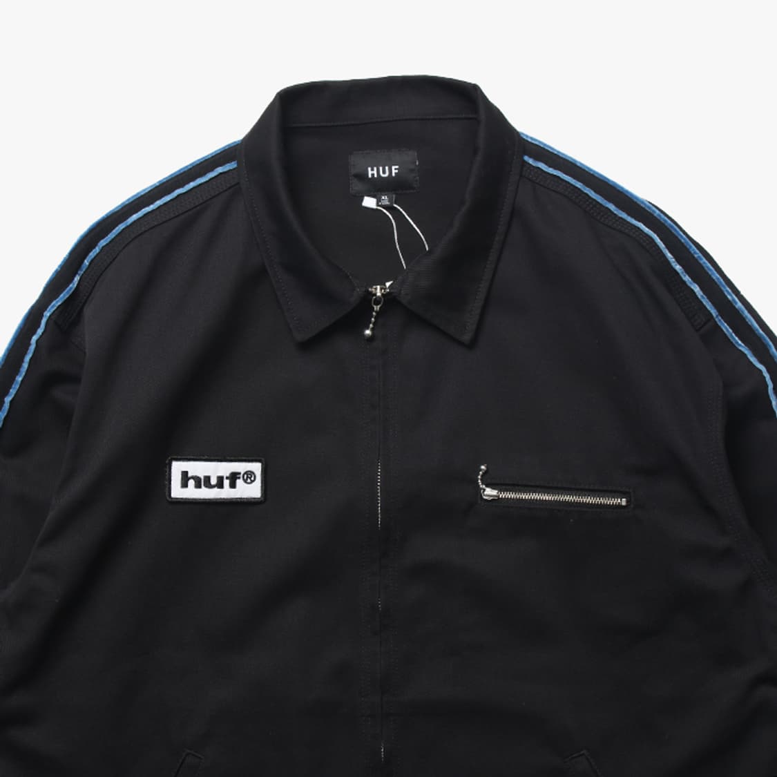  DICKIES X HUF "Black Work Jacket" 상품이미지2