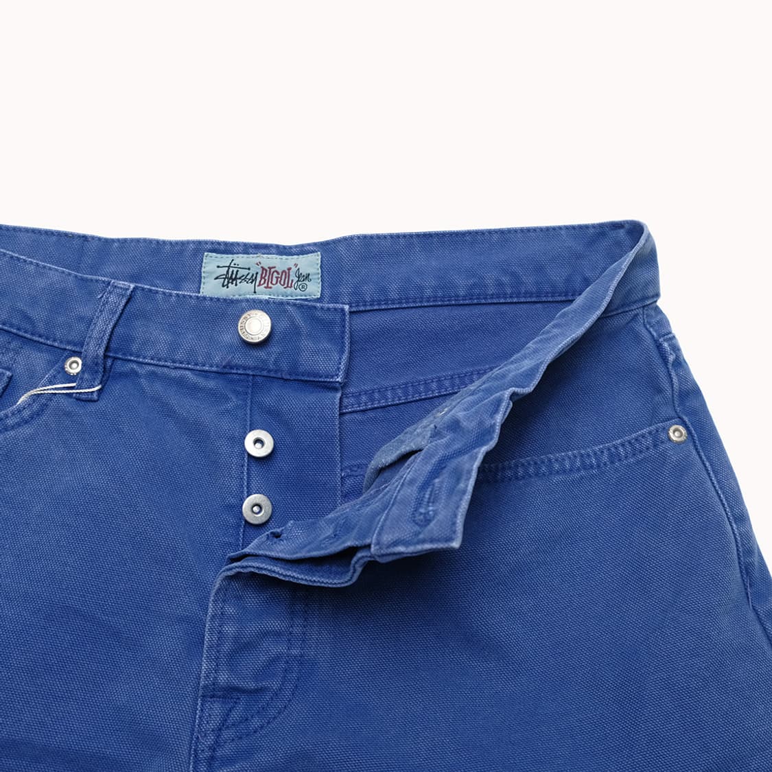 24SS big ol washed canvas shorts 상품이미지3