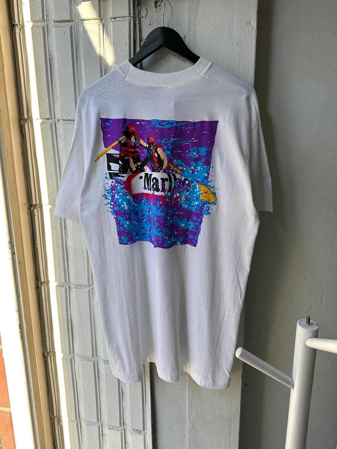 90's 빈티지 말보로 카약 티셔츠 싱글스티치 상품이미지2