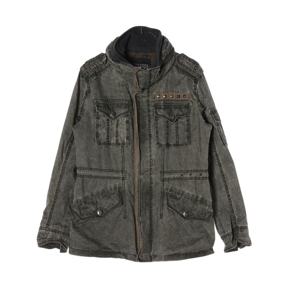 버커루 피그먼트 밀리터리 자켓 L 상품이미지1