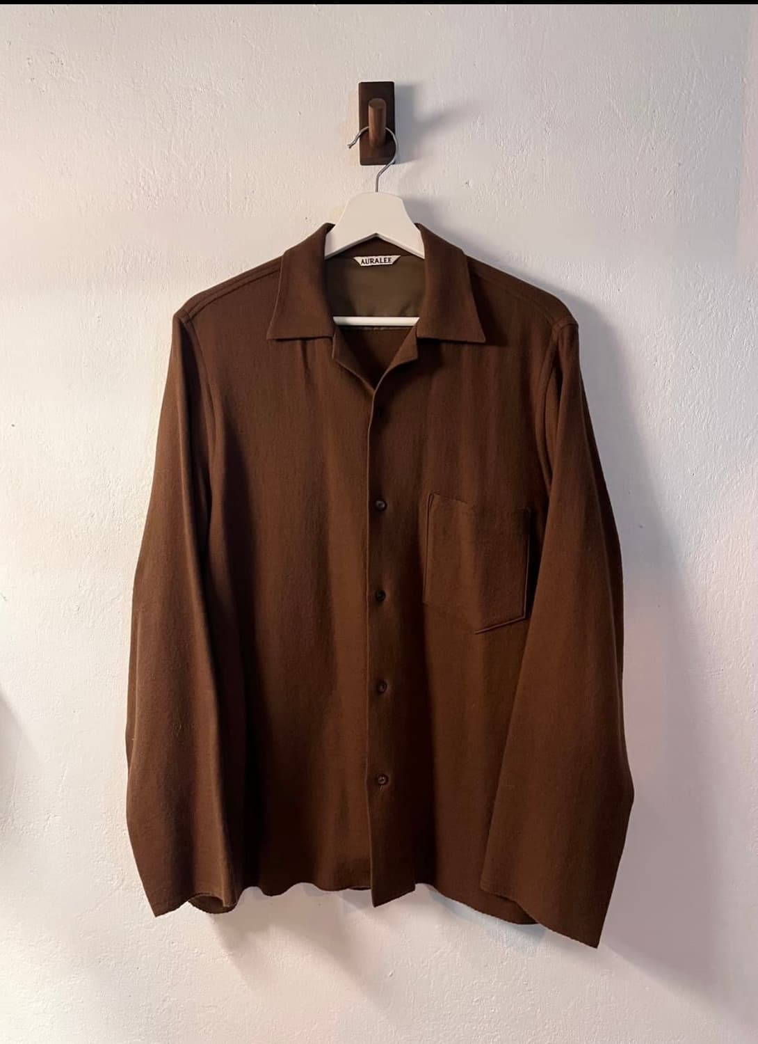 오라리 울셔츠 자켓 상품이미지1