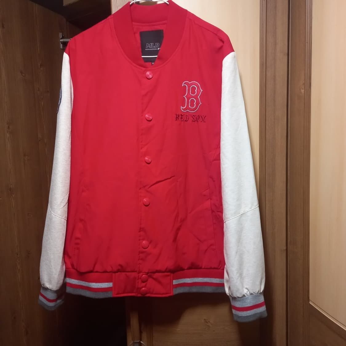 100 / MLB / 보스턴 레드삭스 바시티 야구점퍼/토1107 상품이미지5
