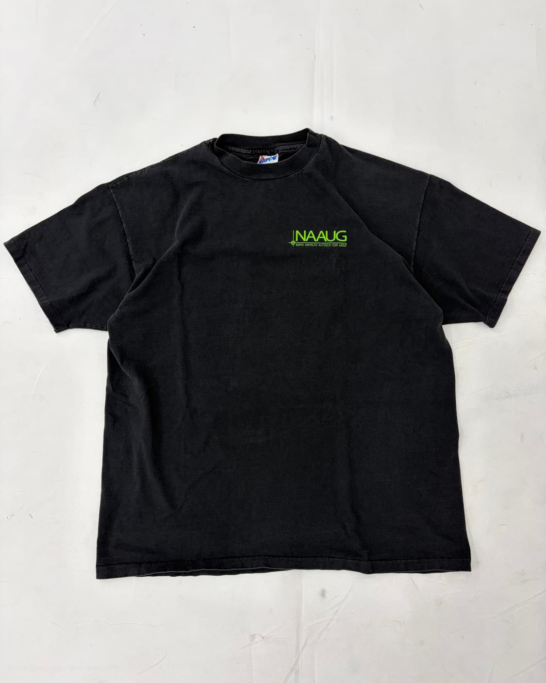 90s NAAUG Tee (black) 상품이미지1