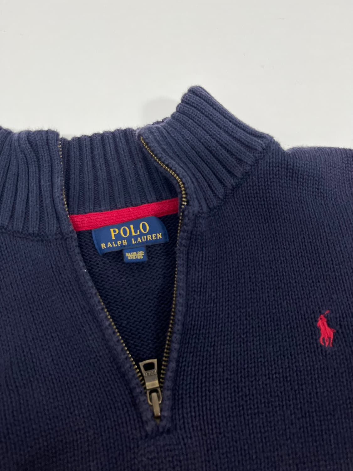 [S~M] 폴로 랄프로렌 반집업 코르티스 스웨터  상품이미지3