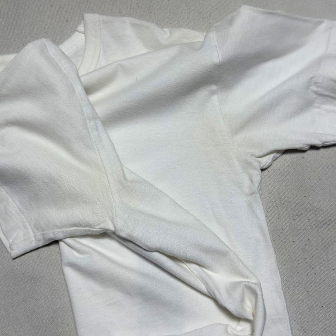 M 꼼데가르송 X 나이키 화이트 반팔 티셔츠 상품이미지6