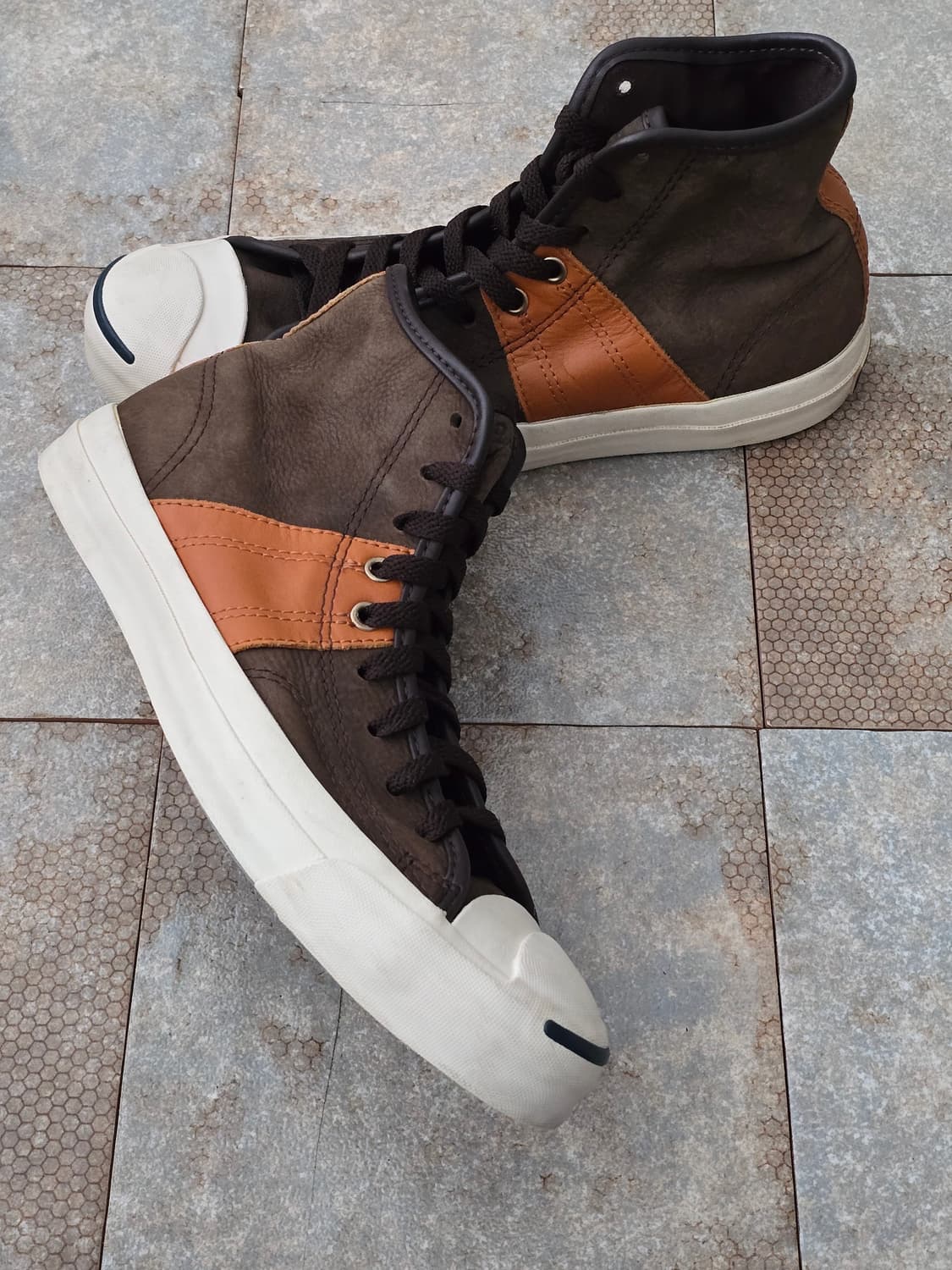 (260)컨버스 잭퍼셀 레더 하이  상품이미지8