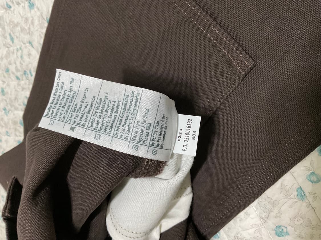 칼하트 더블니 팬츠 B138 dkb 30x32 상품이미지3