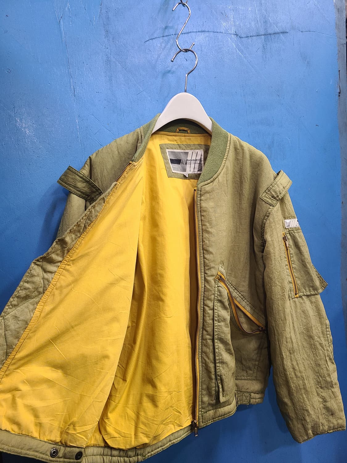 희귀템 이태리 레이싱 자켓 미첼로티 ma1봄버항공자켓 상품이미지2