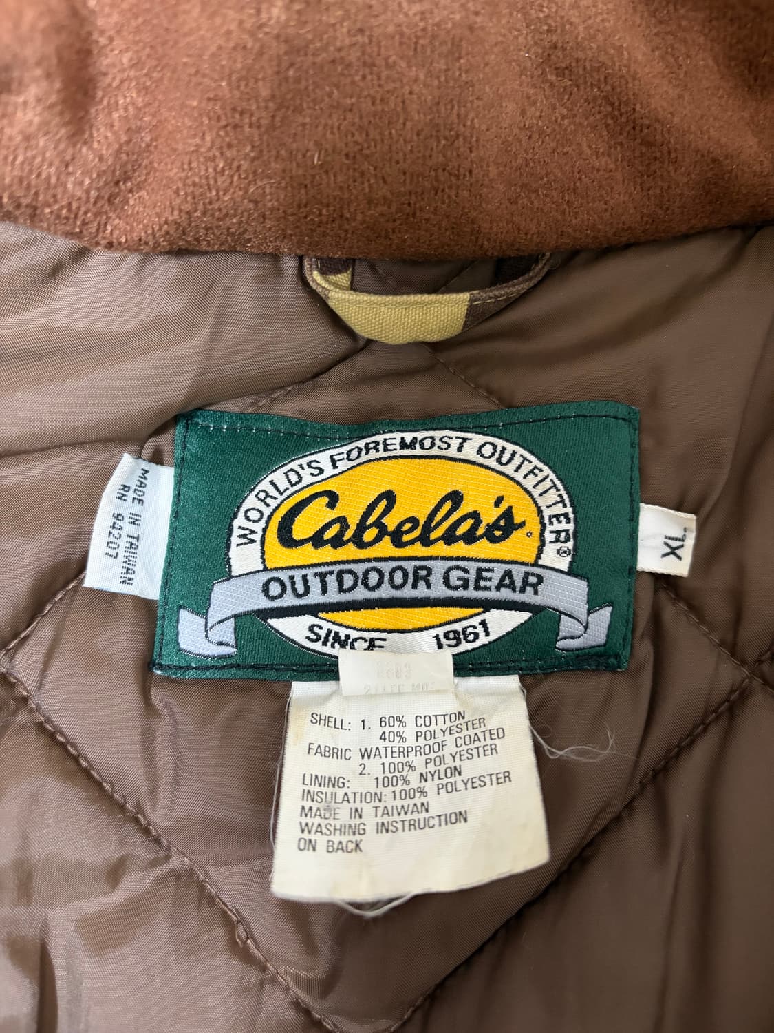 카벨라스 헌팅 자켓 일본빈티지 상품이미지3