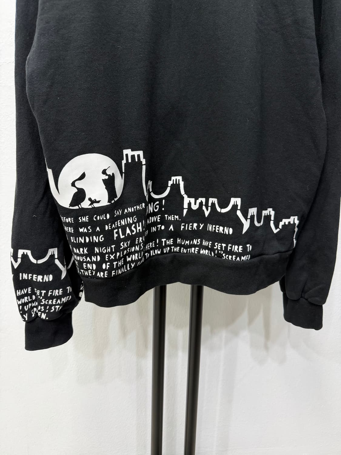 정품) 준지 롭 라이언 실버버드 맨투맨 48 상품이미지5