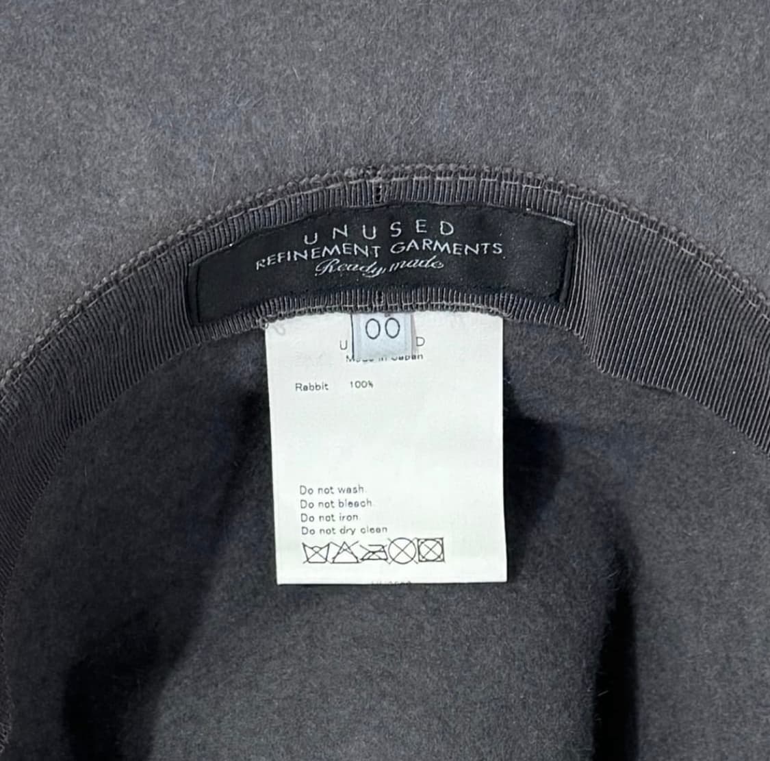 언유즈드 래빗퍼 페도라 상품이미지2