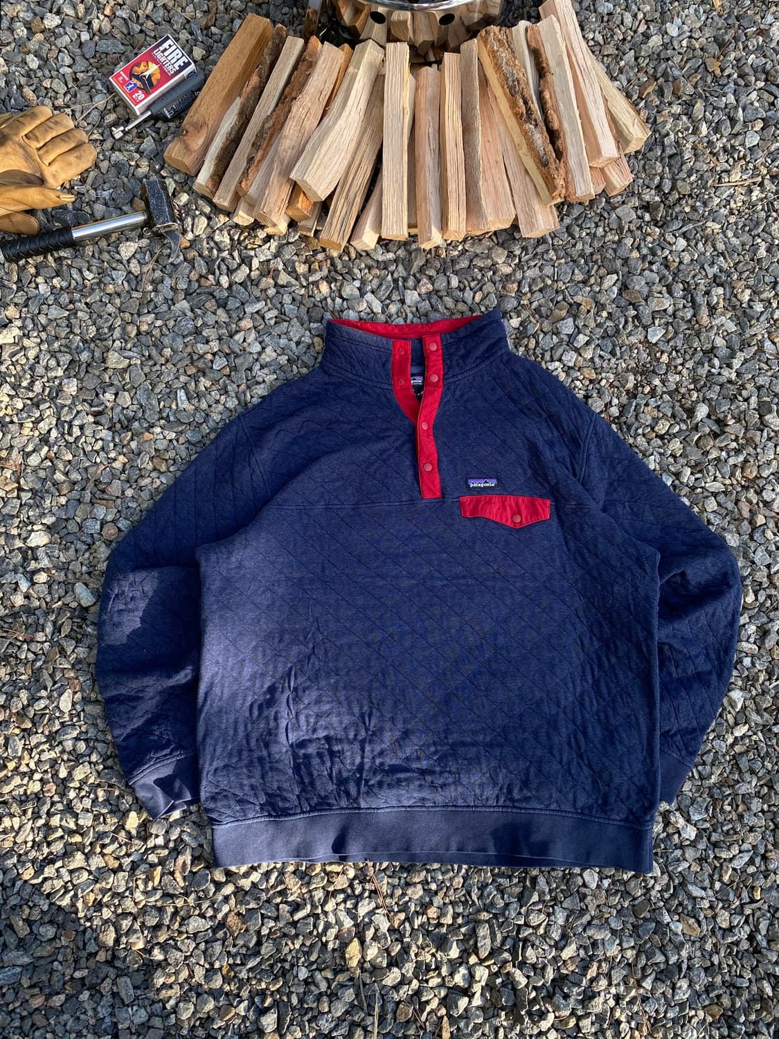 🌊 Patagonia cotton quilt Snap-T 상품이미지3
