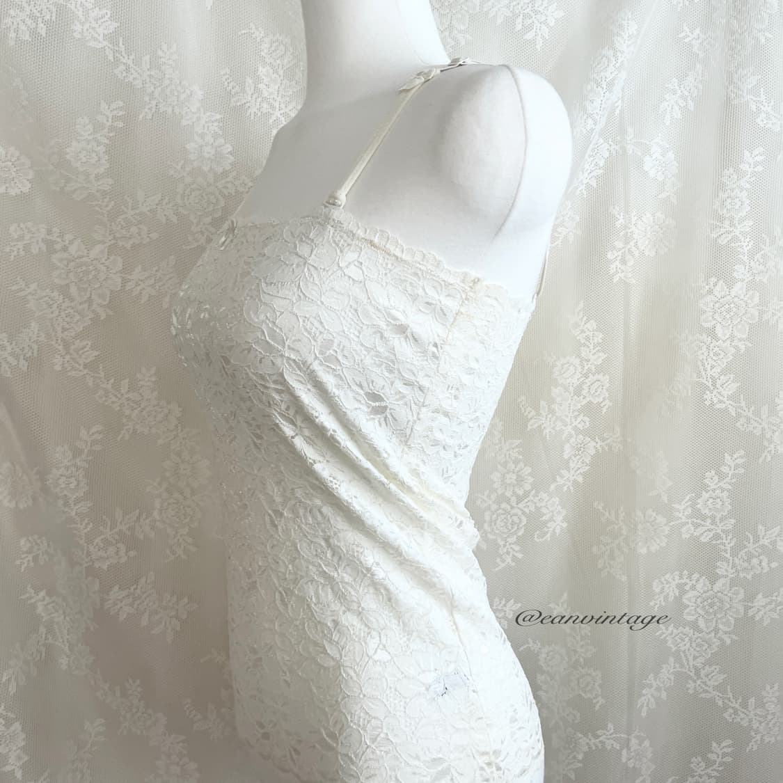 white lace ribbon sleeveless 상품이미지2