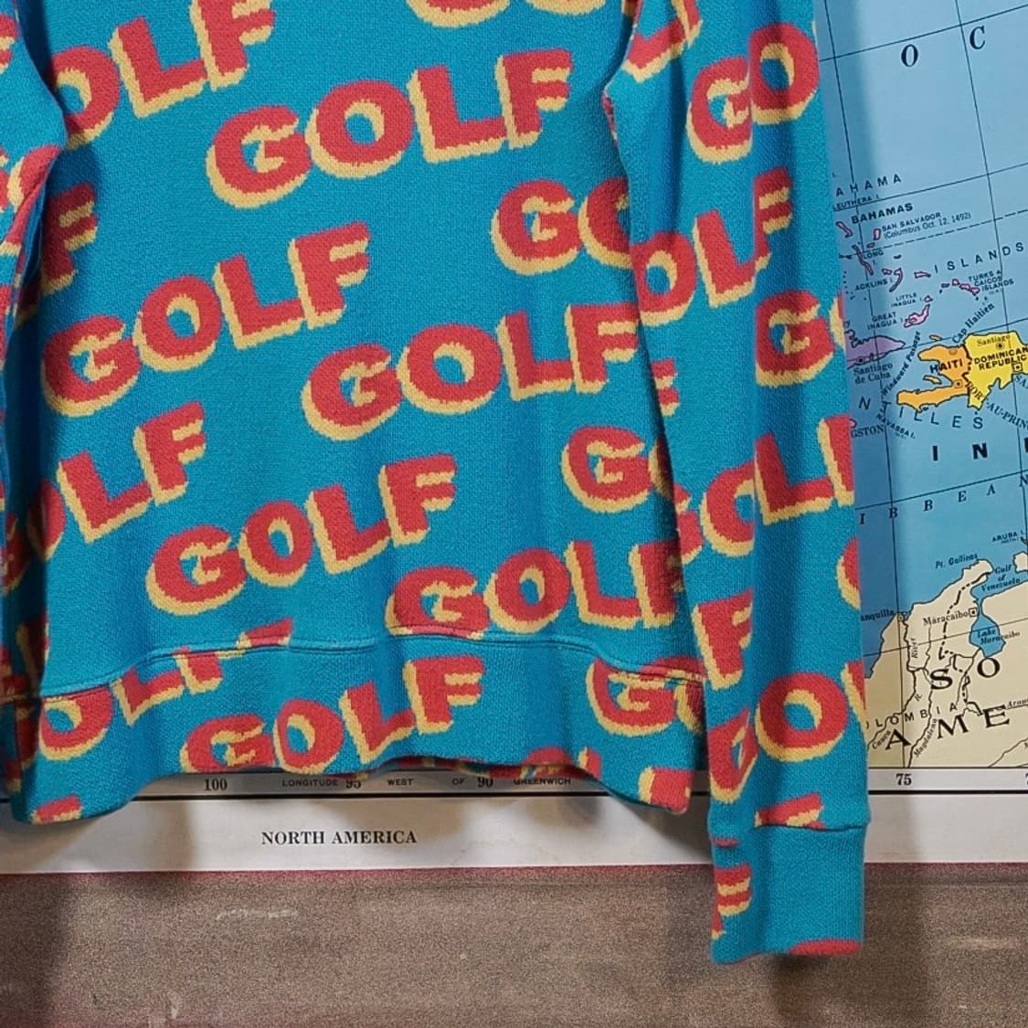 골프왕 3D 로고 니트 상품이미지5