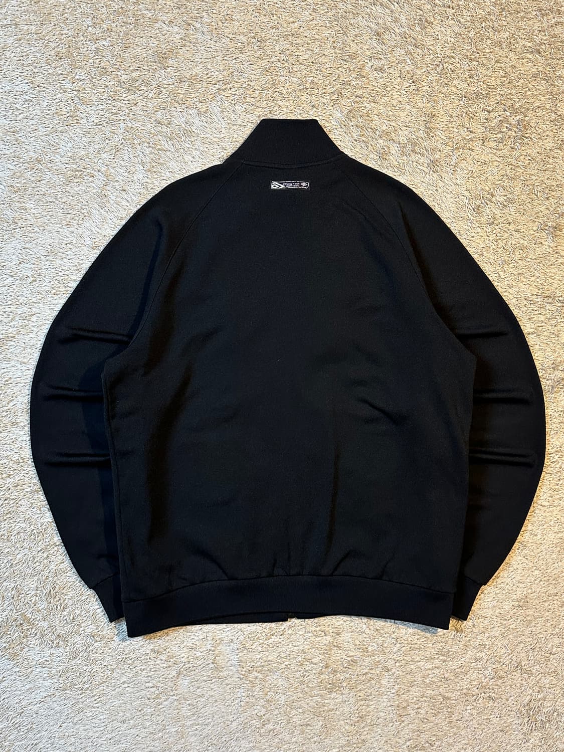 엄브로 UMBRO 올드스쿨 코팅 배색 트랙탑 져지 블랙 상품이미지3