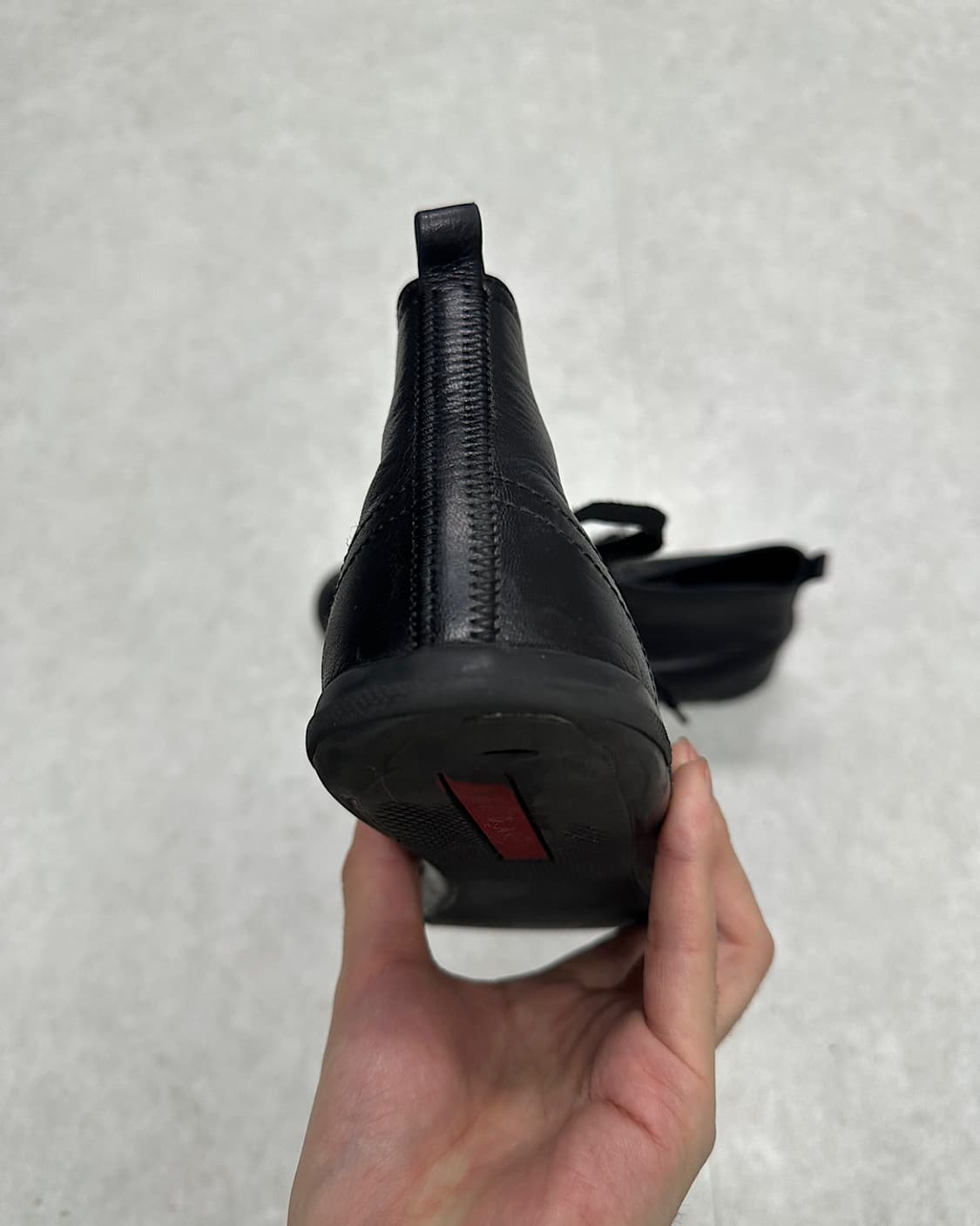 프라다 레더 하이탑  상품이미지10