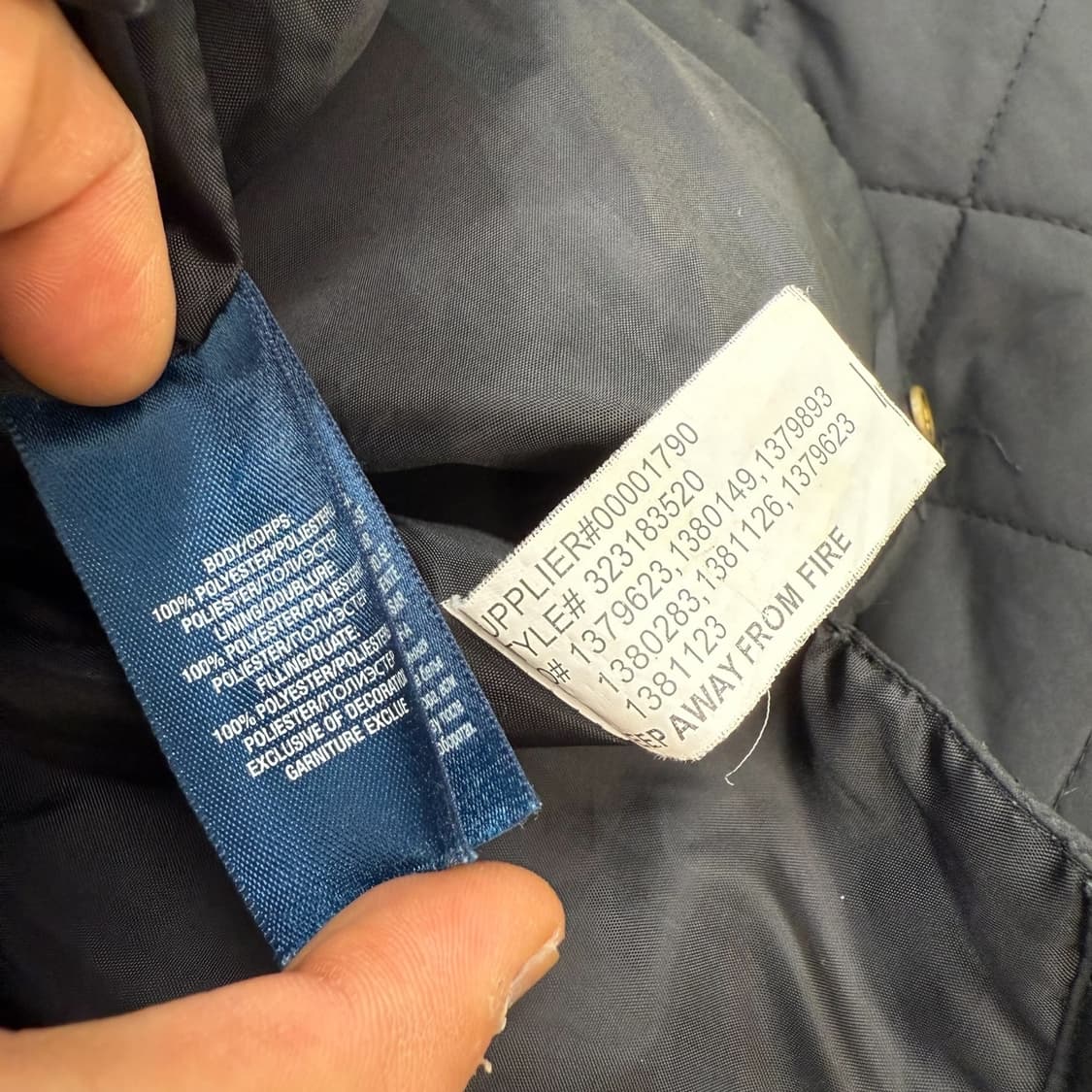 폴로 랄프로렌 퀄팅자켓 r1904 상품이미지7