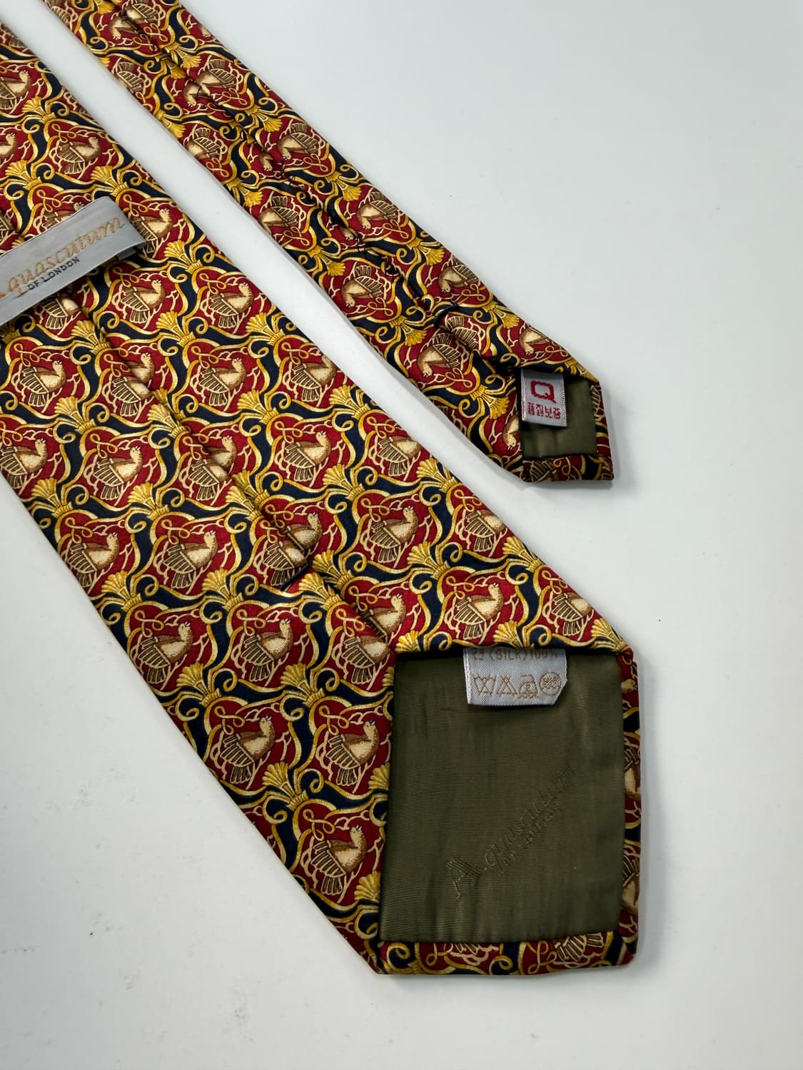 아쿠아스큐텀(Aquascutum) 실크 넥타이 9.5cm 상품이미지5