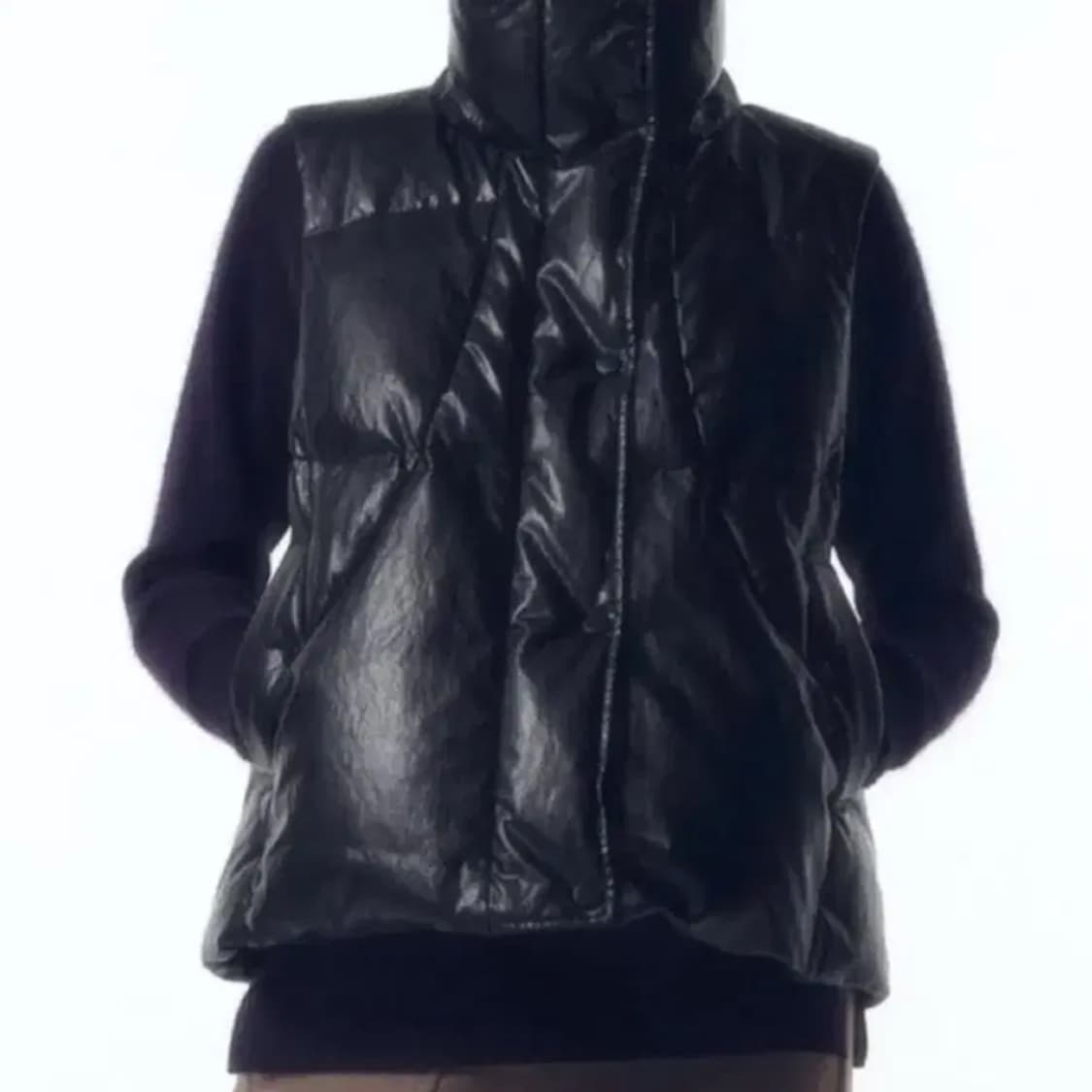 셀렙샵에디션 여성 구스다운 가죽 베스트 (55) 상품이미지6