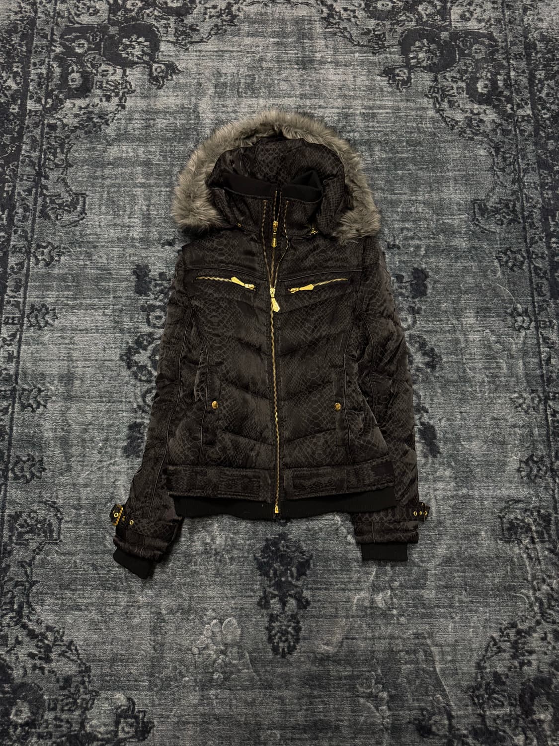 Bernings sho 00s python layered zipper f 상품이미지1