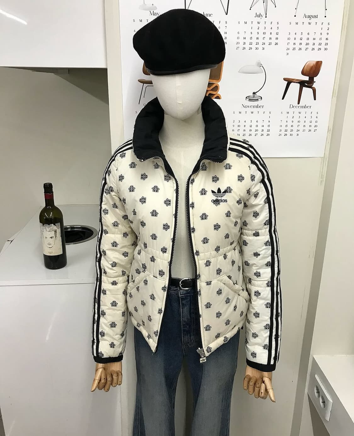 아디다스 리버시블 양면 숏패딩 상품이미지7