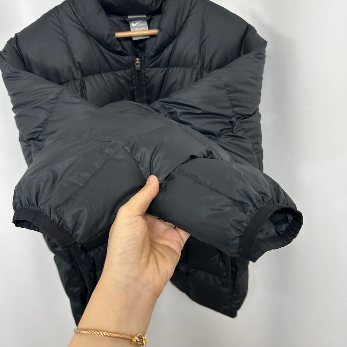 나이키 남성 가벼운 패딩 블랙 빅사이즈 XXL 상품이미지10