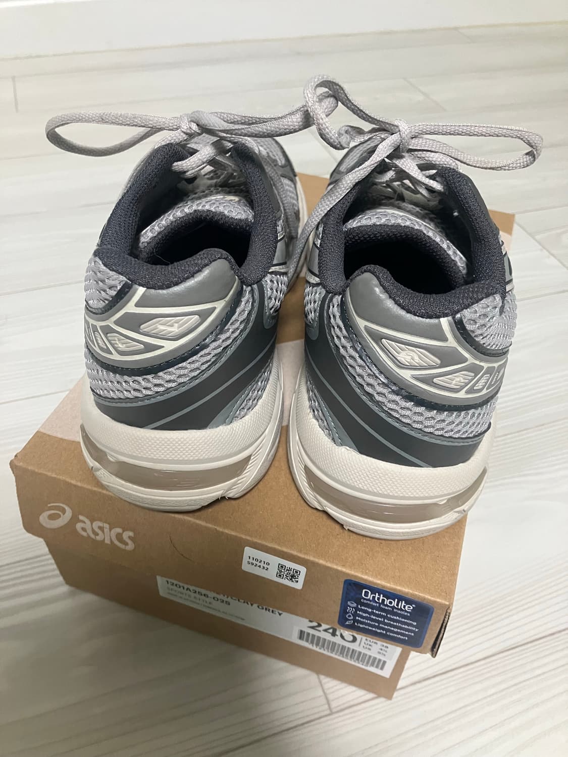 아식스 젤 1130 오이스터 그레이 240mm 상품이미지3