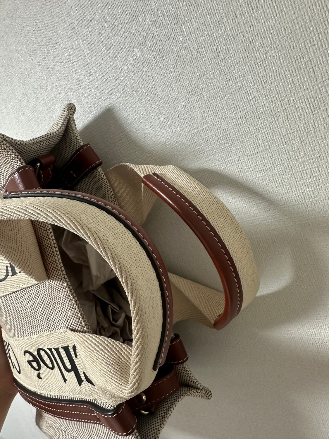 끌로에 우디백 스몰 토트백 크로스백  상품이미지2