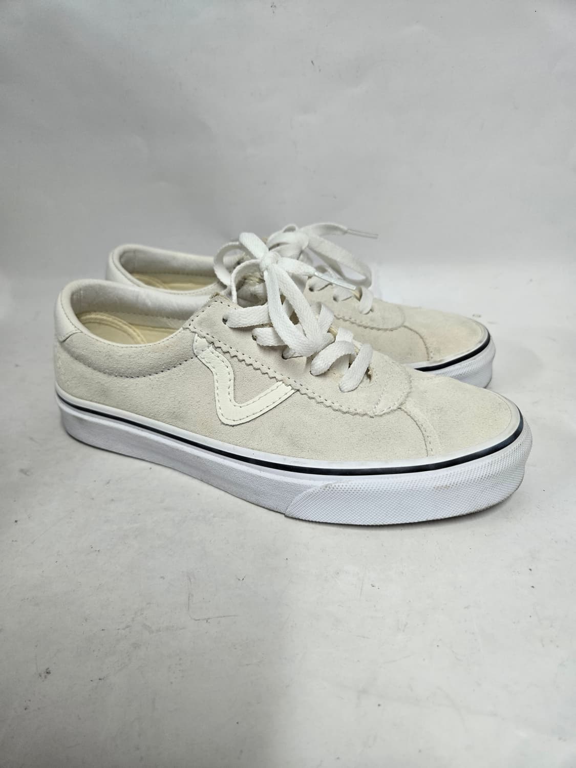 반스 스웨이드 스니커즈 아이보리 230mm 상품이미지1