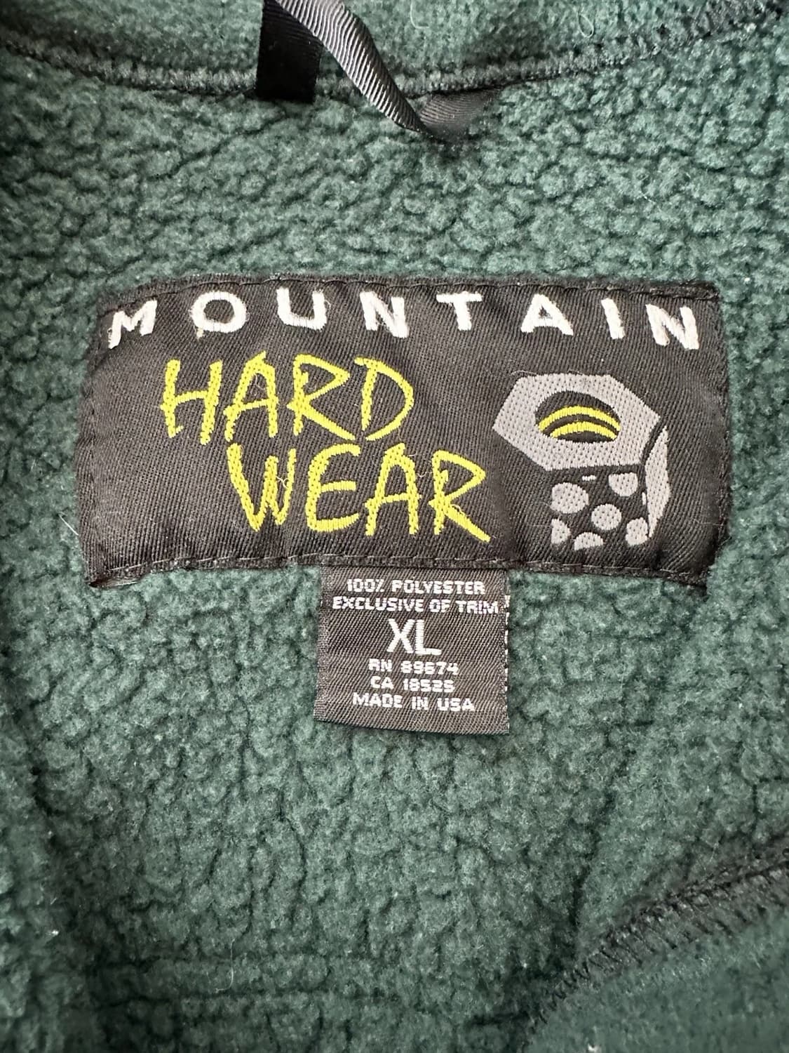 90s~00s 마운틴하드웨어 플리스 자켓 그린 상품이미지3