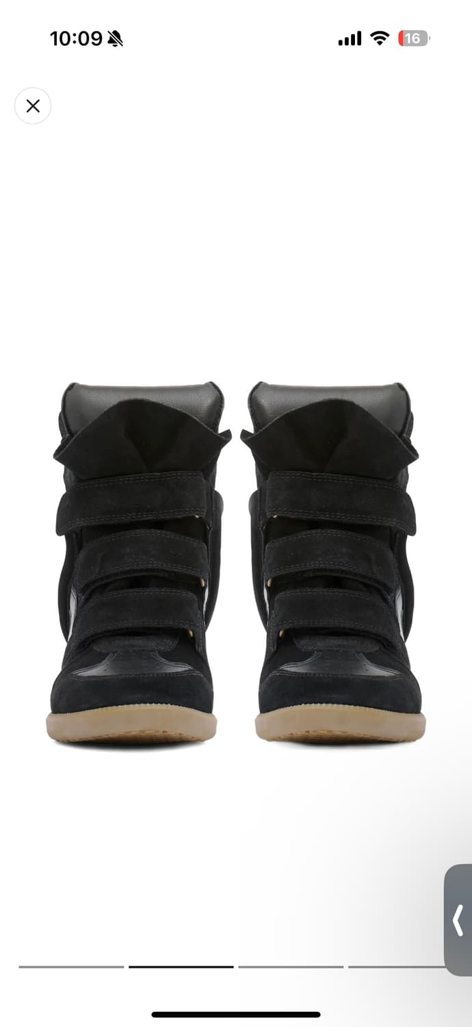 이자벨마랑 베켓 스니커즈 블랙 풀박 39 (245) 상품이미지7