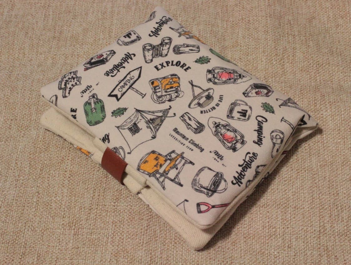 핸드메이드 밴딩 2포켓 파우치 상품이미지7