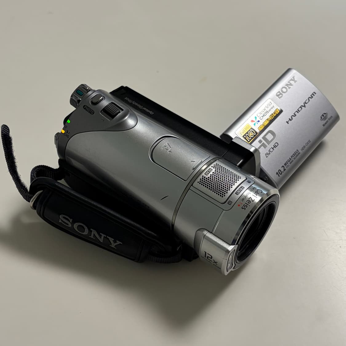 풀박구성) 소니 sony HDR-CX12 실버 빈티지 캠코더 상품이미지3