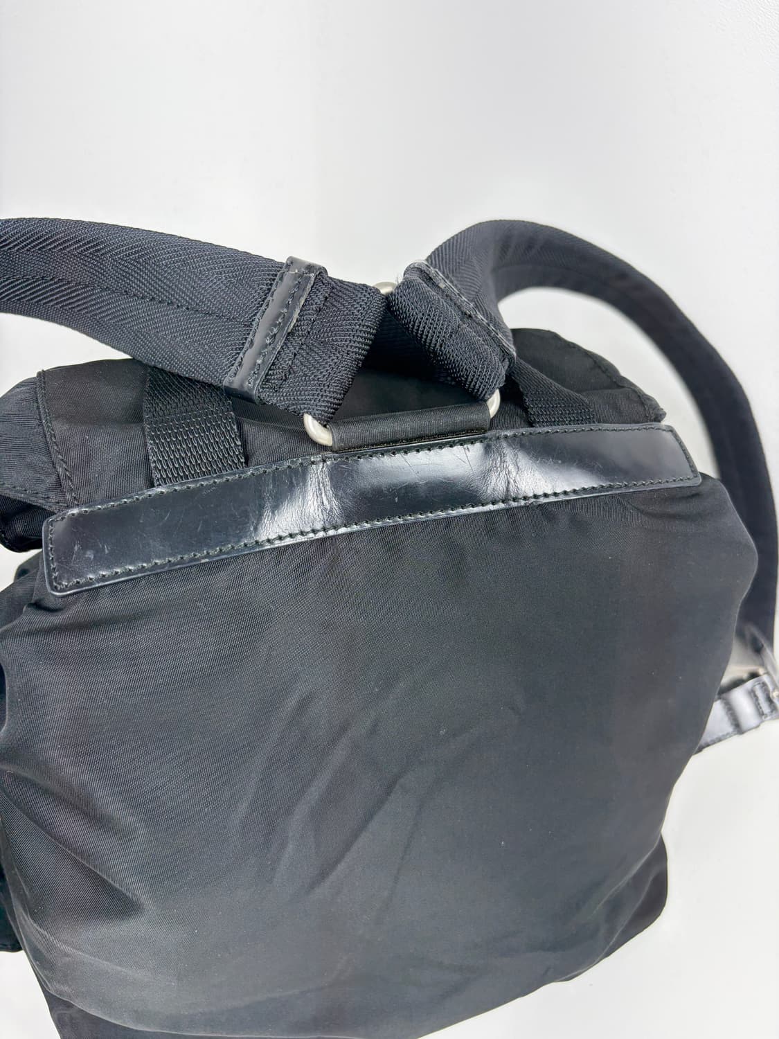 프라다 나일론 투포켓 스몰 백팩 상품이미지6