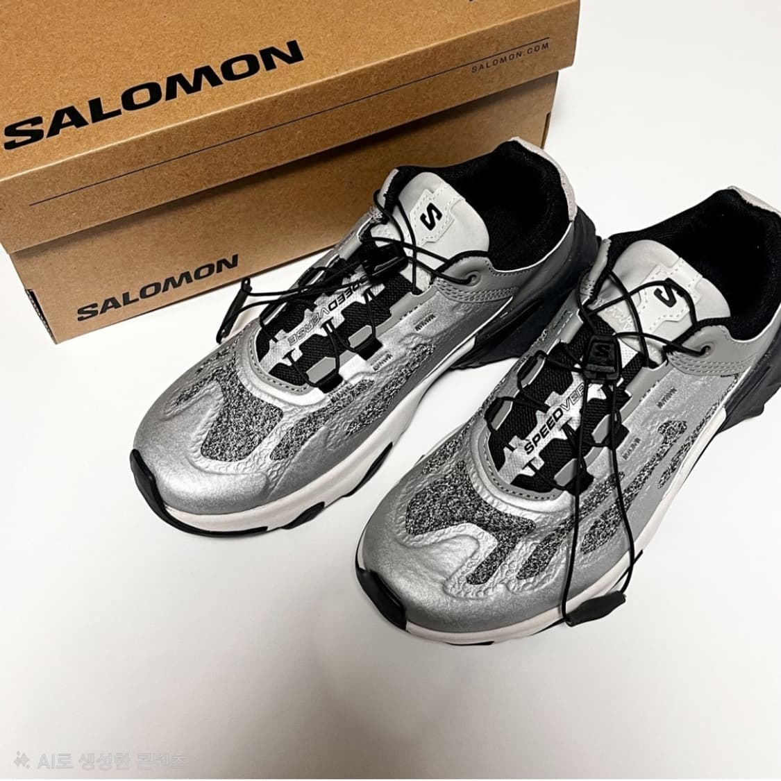 살로몬 스피드벌스 PRG 실버 프로스트 그레이 루나 락 270 상품이미지1
