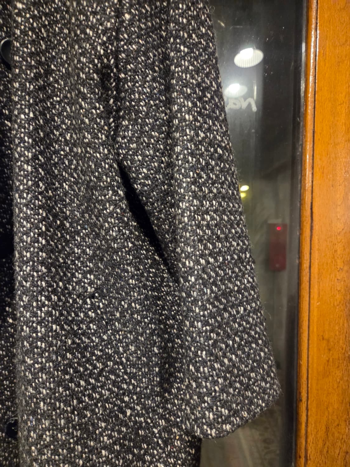 요지 야마모토 트위드코트 상품이미지3