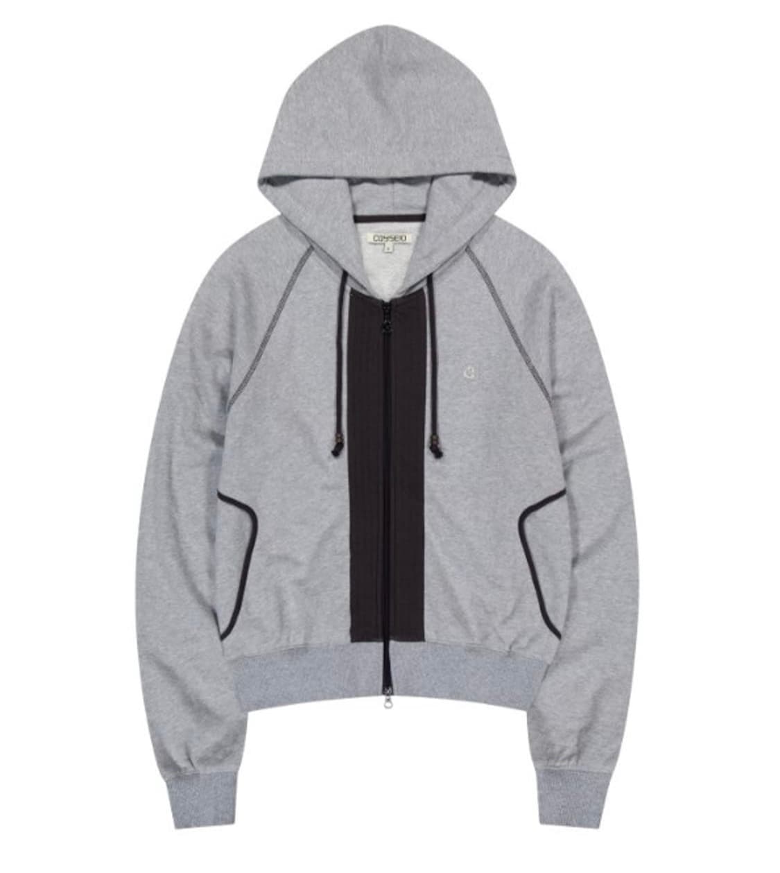코이세이오 Puckering Hood Zip-Up 상품이미지1