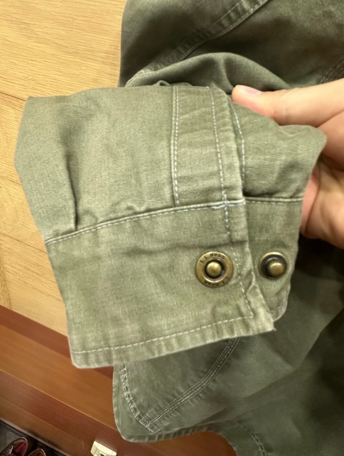 LL Bean 빈티지 워크자켓 카키 상품이미지6
