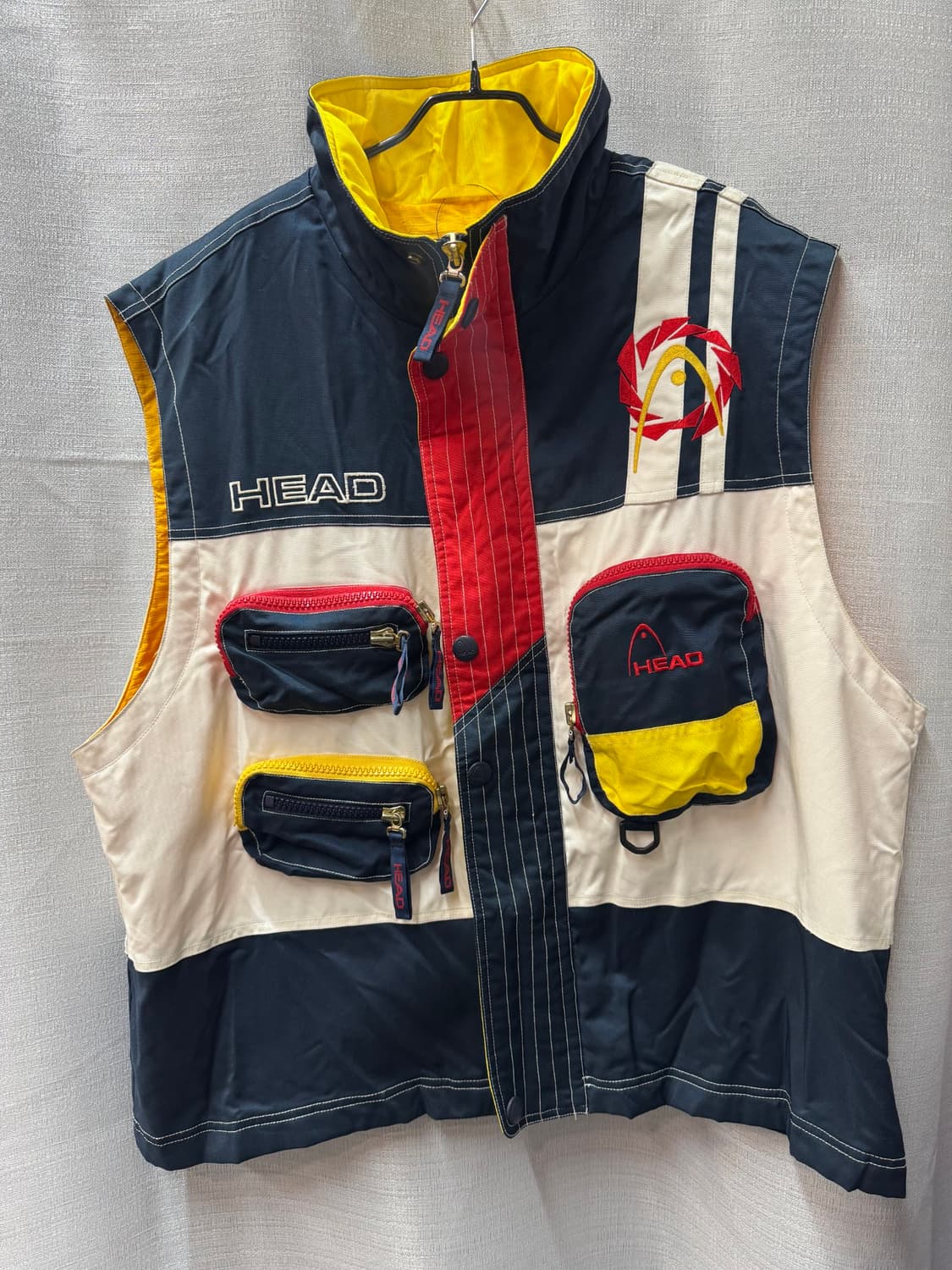 90's 헤드 올드스쿨 멀티포켓 빈티지 무드 조끼 100(2XL) 상품이미지1