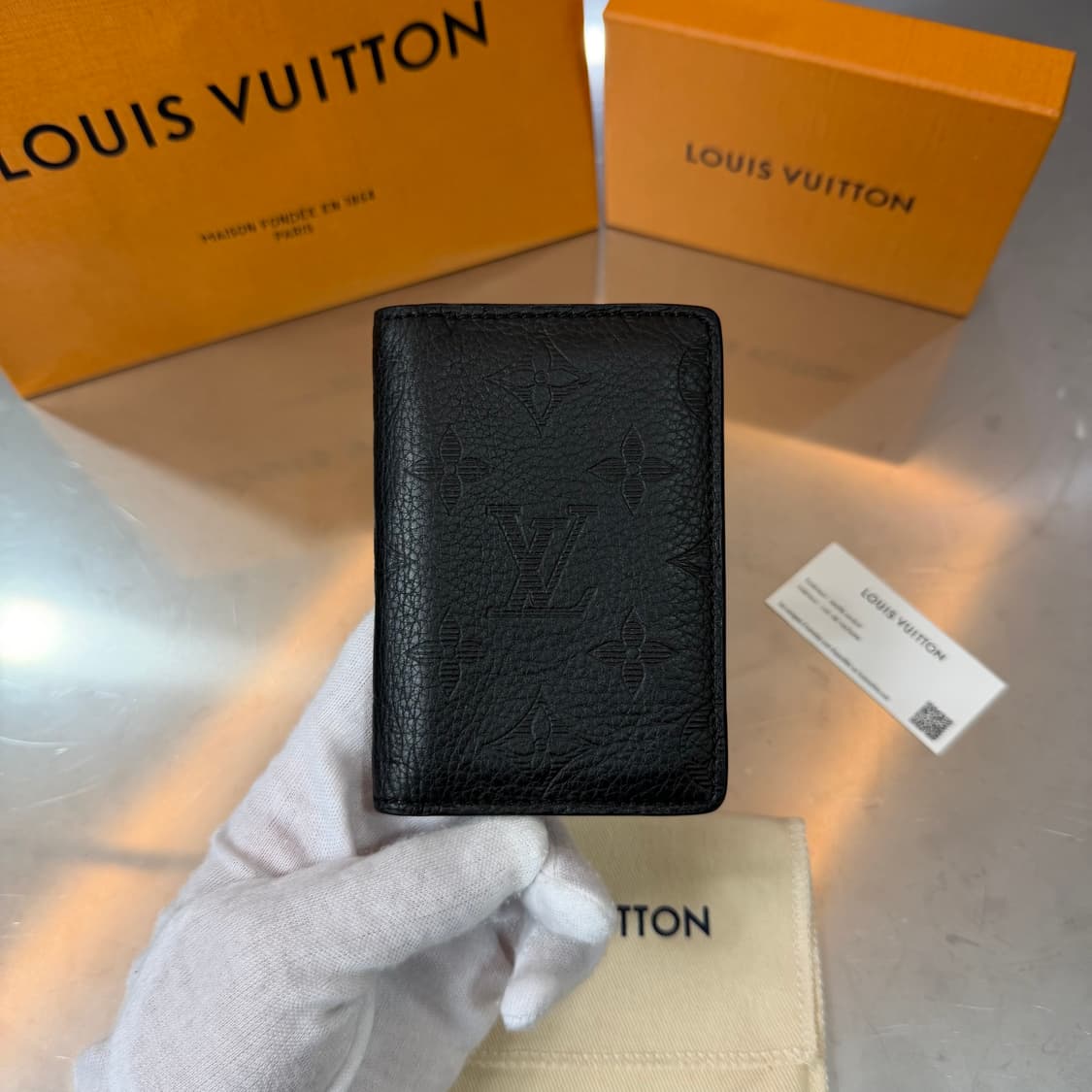 [리오브] 루이비통 쉐도우 모노그램 오거나이저 카드지갑 상품이미지2