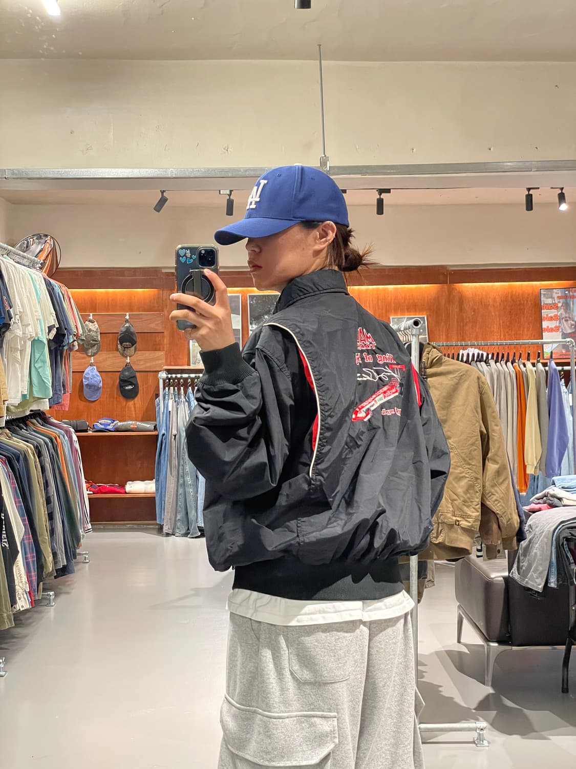 빈티지 레이싱 자켓 상품이미지3