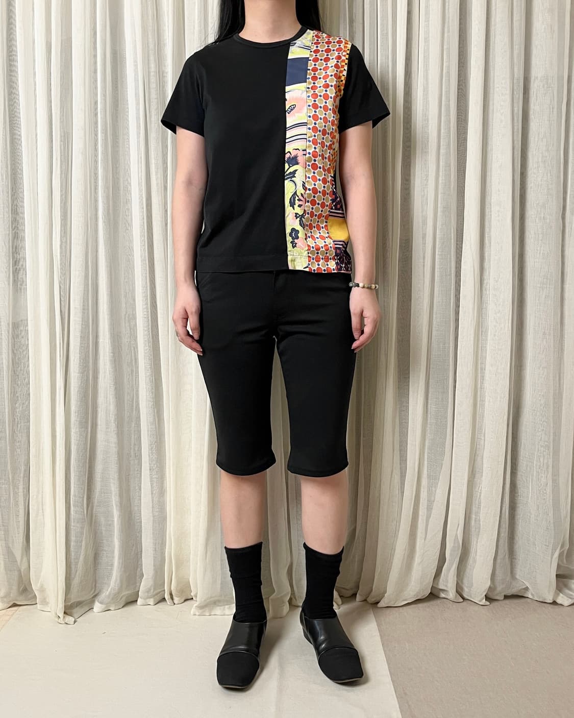 꼼데가르송 패치워크 프린트 티셔츠 Comme des Garcons 상품이미지7
