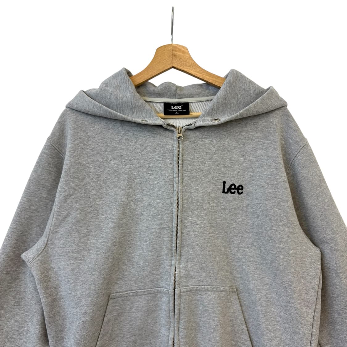 Lee 후드 집업 그레이 S 상품이미지2