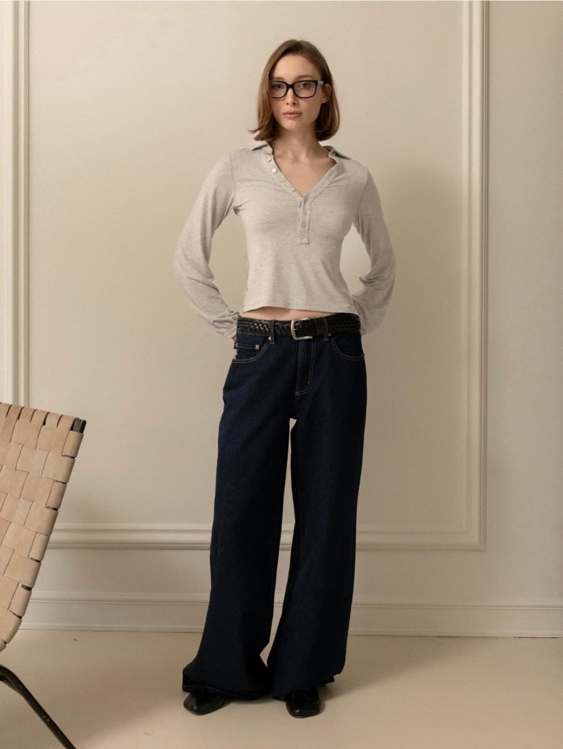 글로니 THE 901 JEANS (DEEP BLUE) S사이즈 상품이미지2