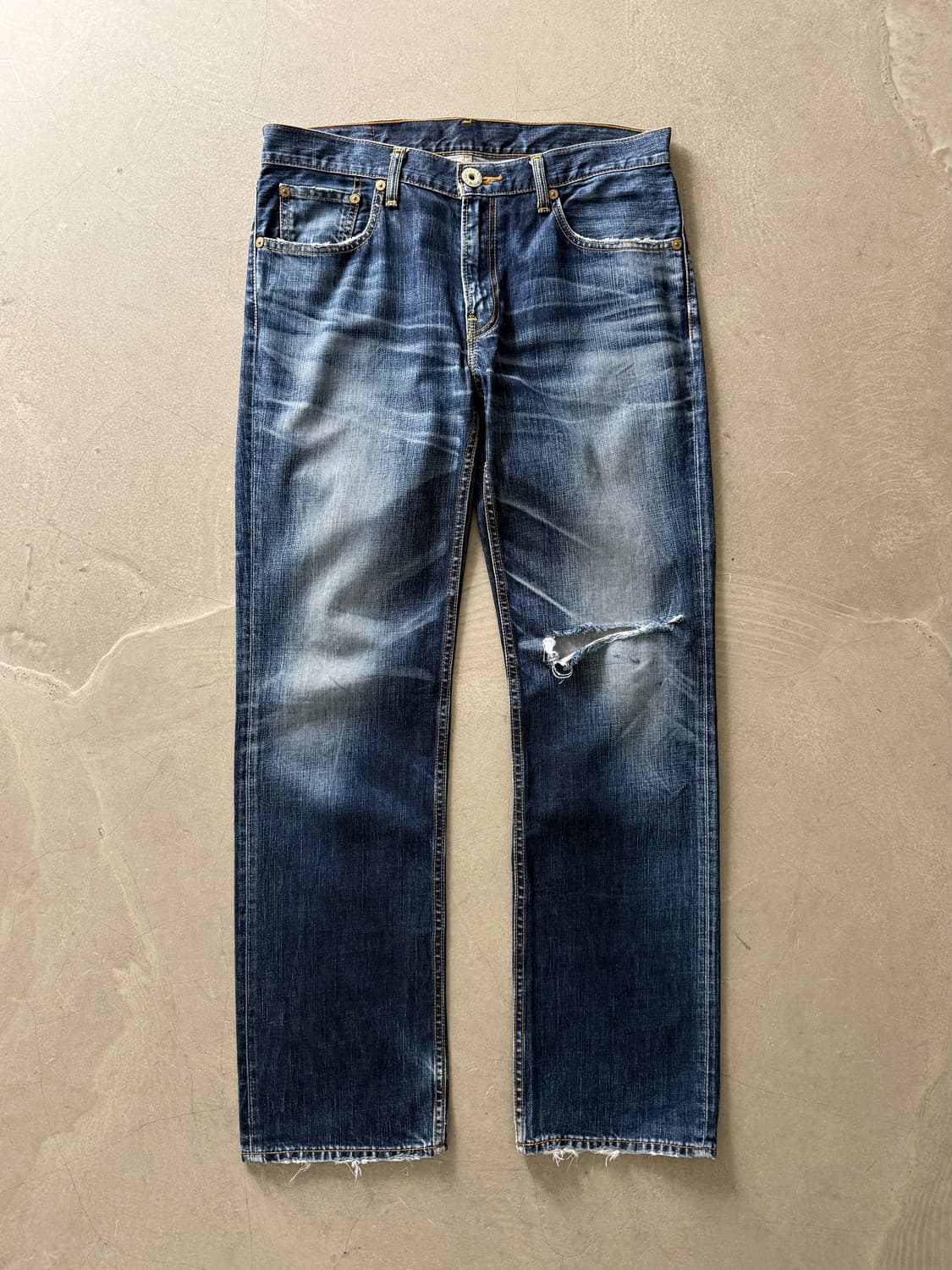 Vintage Levi's 502 Washing Denim Pants 상품이미지1